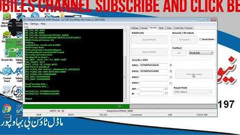 QMOBILE G6 IMEI REPAIR WITH CM2 BOX