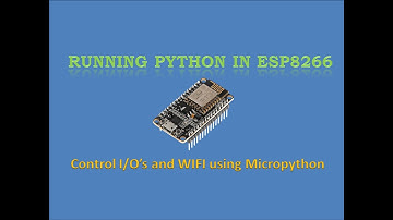 Python running in ESP8266 Node MCU