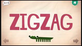 Endless Alphabet: Zigzag 