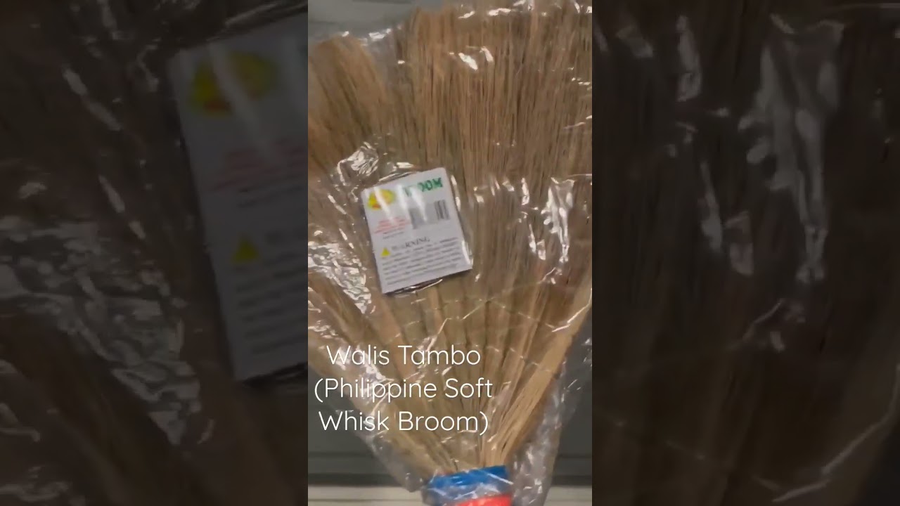 Walis Tambo (Philippine Soft Whisk Broom) #shorts #asmr #imformative