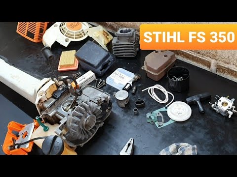 roçadeira stihl fs 350 / stihl fs 350 cutter - YouTube