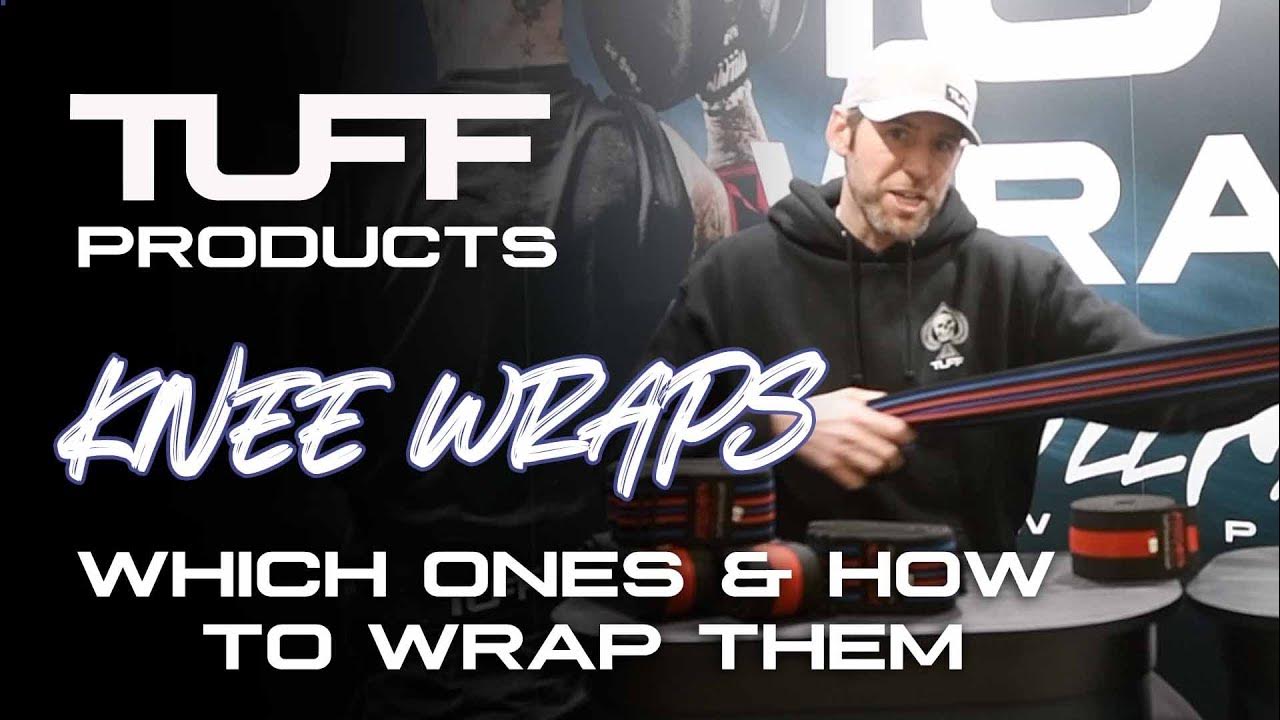 How To Wrap TuffWraps Villain Knee Wraps YouTube