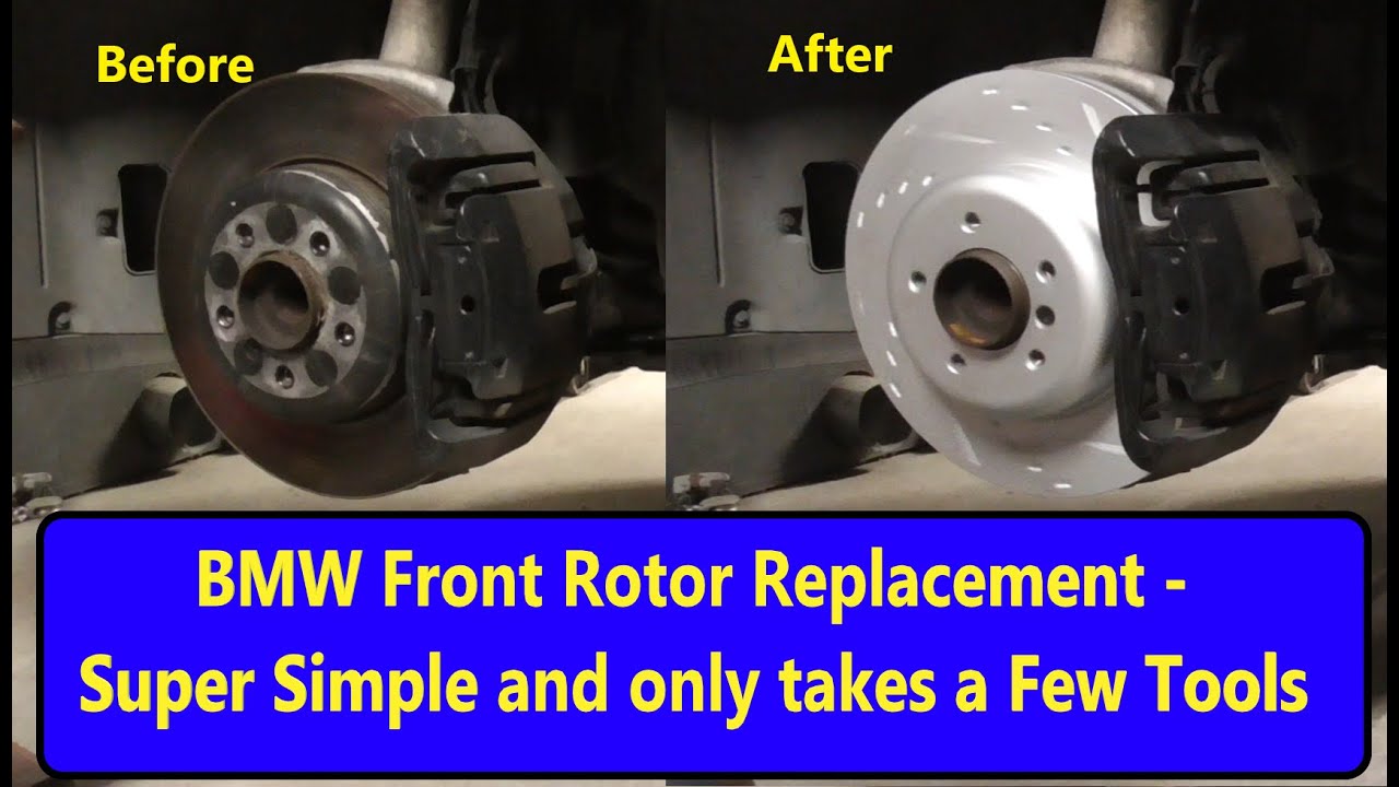 BMW 650i Rotor Replacement Don’t be Shaking when ya’ Braking