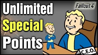 Fallout 4: Unlimited Special Perk Points! | Max Character Fast (DUPLICATION GLITCH)