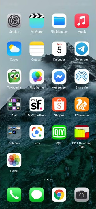 Cara mengganti bar status di miui 12