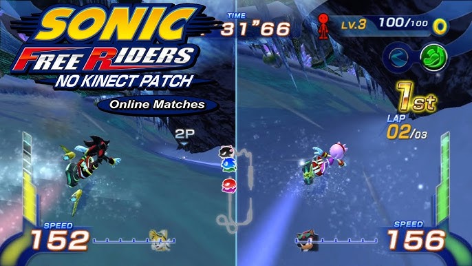 Mod retira obrigação de Kinect para jogar Sonic Free Riders no Xbox 360 -  Arkade