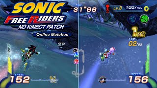 Sonic Free Riders (No Kinect) Doing Some Online Races with @rufixlegacyproductions2001