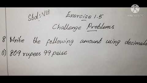 Std 7th Maths TN(SAMACHEER)TERM2  Chapter1  Number System   Exercise 1.5 - Challenge Problems