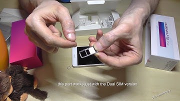 Huawei P10 Lite: How to insert the SIM card? Installation of the nano SIM cards