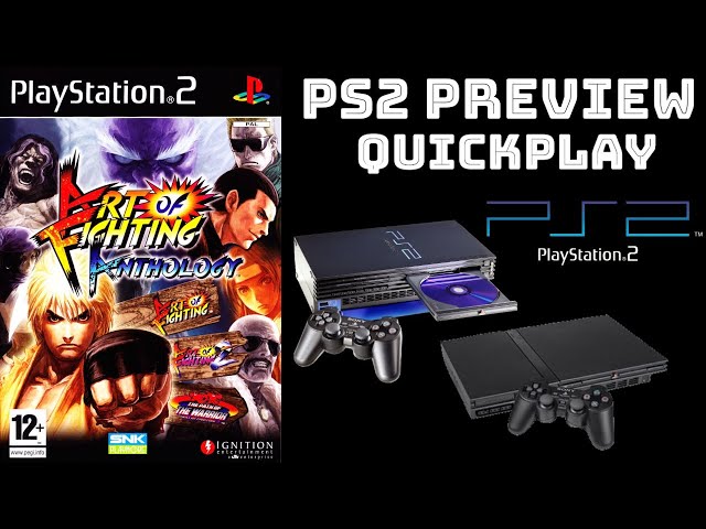 PlayStation2 - PS2★ART OF FIGHTING ANTHOLOGY 海外版 北米版 Amazon.com: Art of Fighting Anthology - PlayStation 2