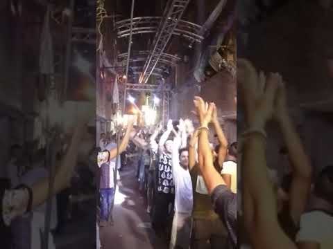 اسامة الصغير مولع الدنيا في ارض اللواء علي المولد الجديد 2018 الصحاااب