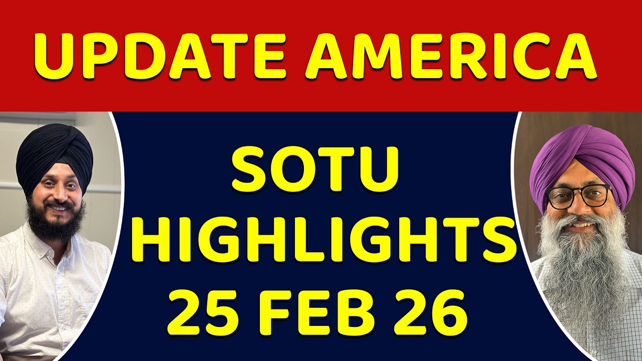 Update America 25 Feb 26 | SOTU Highlights