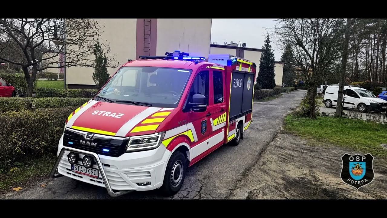 OSP Potępa podsumowanie Interwencje 2025