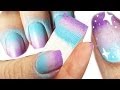 Makeup sponge nail art - Sudbury Sponge Technique Nail Art Tutorial Сlick