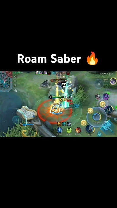 Saber Roam #mobilelegends #mlbb #esportsmlbb #mlesports