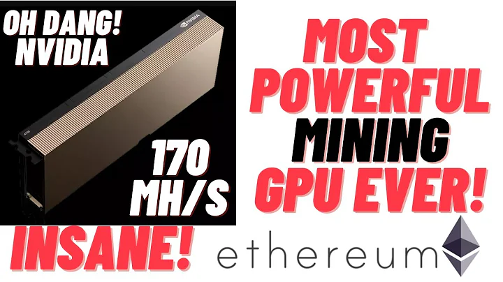 Nvidia CMP 170HX : La carte graphique ultime pour miner de l'Ethereum !