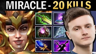 Lina Gameplay Miracle with 20 Kills and Scepter - Ringmaster Dota 2