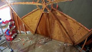 Buckminster Fuller Dome Restoration Day 16