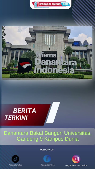 Danantara Bakal Bangun Universitas, Gandeng 9 Kampus Dunia