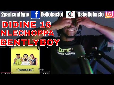 First Time Hearing Didine Canon 16 Grammy Feat NLECHOPPA X BENTLY BOY REACTION