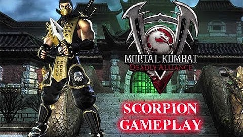 Mortal Kombat Deadly Alliance - Scorpion Gameplay [720p60]