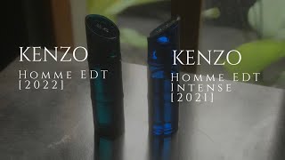 KENZO Homme: EDT [2022] VS EDT Intense [2021] #fragrance #kenzo