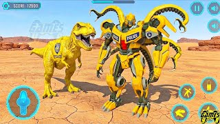 Dino Robot Transformation: Car Jet Dinosaur Robot Game Part 7 - Android Gameplay screenshot 5