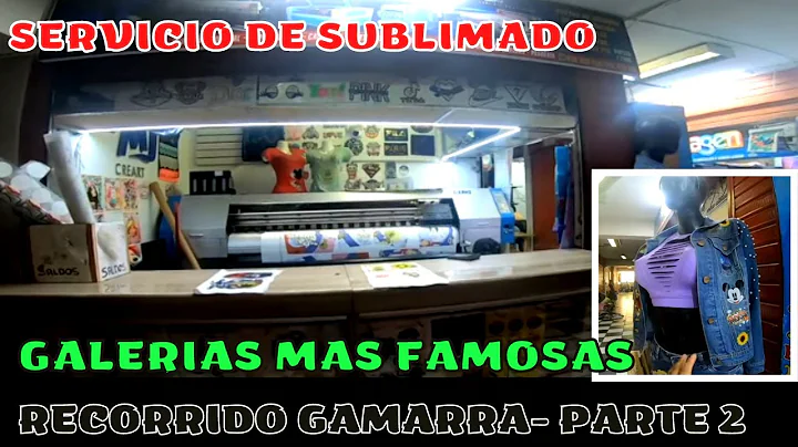 RECORRIDO EN LAS GALERIAS MAS FAMOSAS DE GAMARRA
