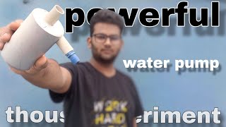 DIY water pump || lets make powerful water pump