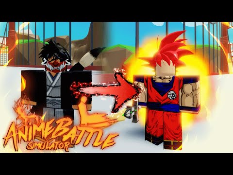 Code Becoming Super Saiyan God Goku In The New Anime Battle Simulator Roblox Youtube - becoming a super saiyan in anime fighting simulator roblox youtube