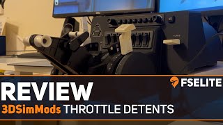 3Dsimmods Throttle Detents For Honeycomb Bravo The Fselite Review