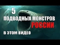 ПОДВОДНЫЕ МОНСТРЫ России - 5 ЧУДОВИЩ из глубин