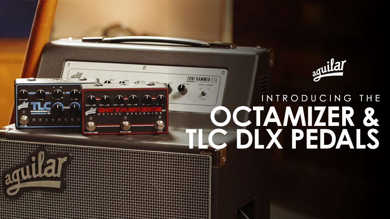 Introducing the Octamizer DLX and TLC Compressor EQ DLX Pedals