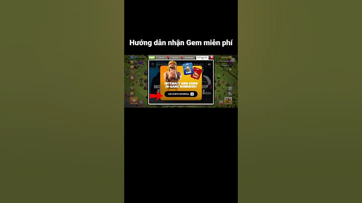 Hướng dẫn nhận gem MIỄN PHÍ #clashofclans #akarigaming #coc
