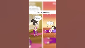 Home Workouts... (Blogilates Comic Dub)
