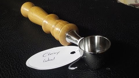Woodturning Coffee Scoop