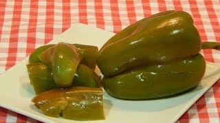 cómo hacer pimientos encurtidos samorra