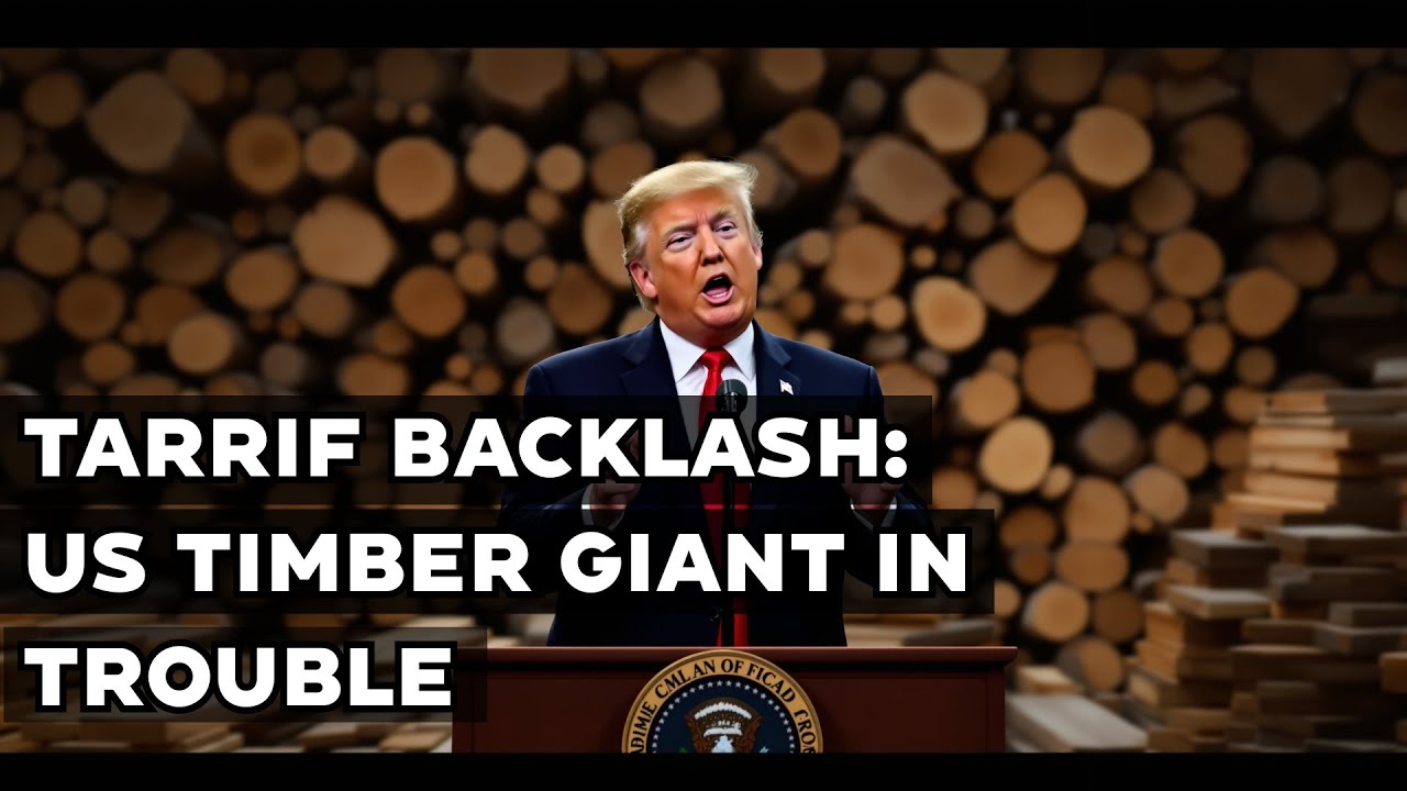 Trump Timber Trump SHOCKED as Timber Giant COLLAPSES After Canada Tariffs | U.S ...