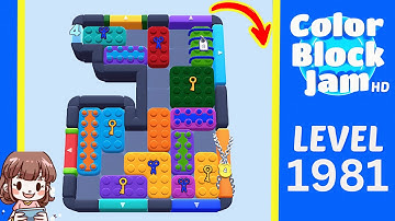 Color Block Jam Level 1076 (1981) Solution Walkthrough