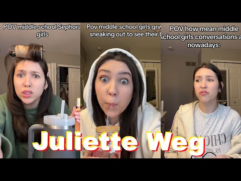 Juliette Weg Funny POV TikTok Videos Compilation 2024.