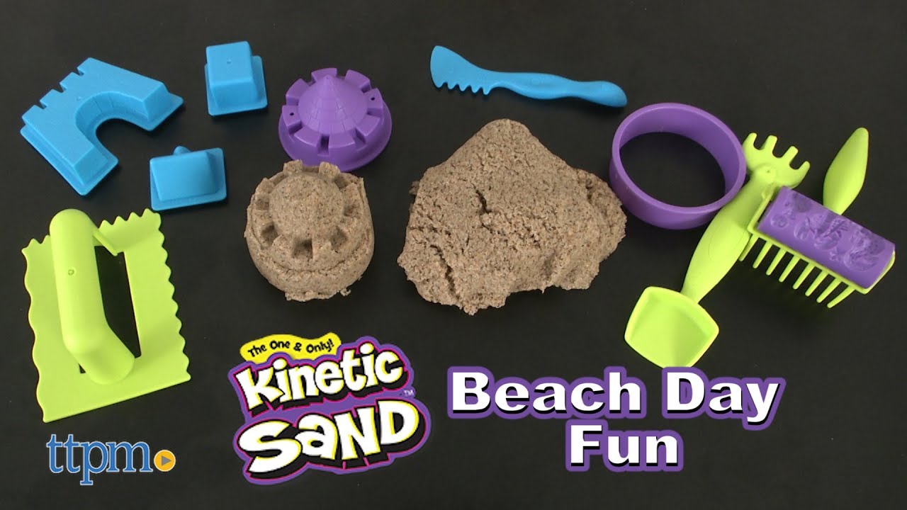 Kinetic Sand Beach Day Fun from Spin Master 