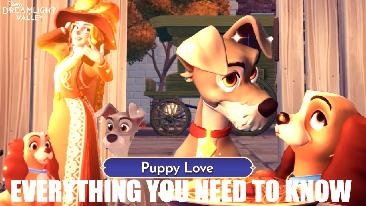 Всё, что мы знаем об обновлении Puppy Love | Disney Dreamlight Valley | Творчество Ребекки