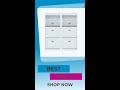 Artiss 2x Shoe Cabinet Storage Organiser 3 Flip Drawer White