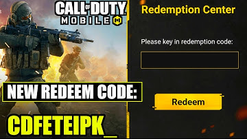 *NEW* Codm Redeem Code Bronze Crate Coupons
