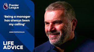 Life advice with Spurs manager Ange Postecoglou