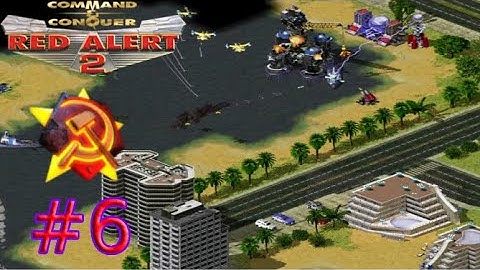 Red Alert 2: Soviet Campaign Mission 6 - Sub Divide | Hard | The weakest tactics!