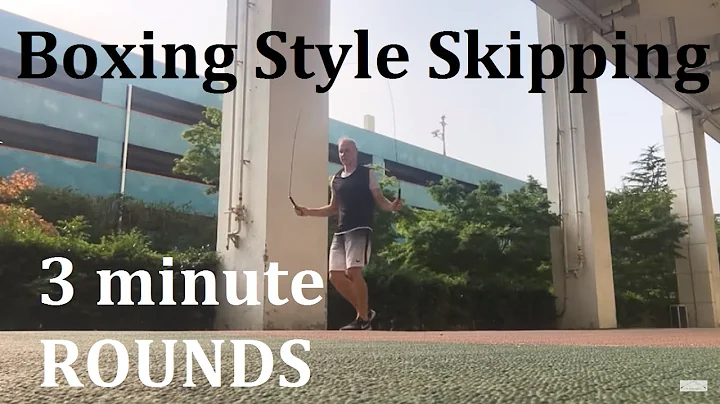 Jump Rope like a Boxer: The Boxers Jump Rope Step for 3 minute rounds