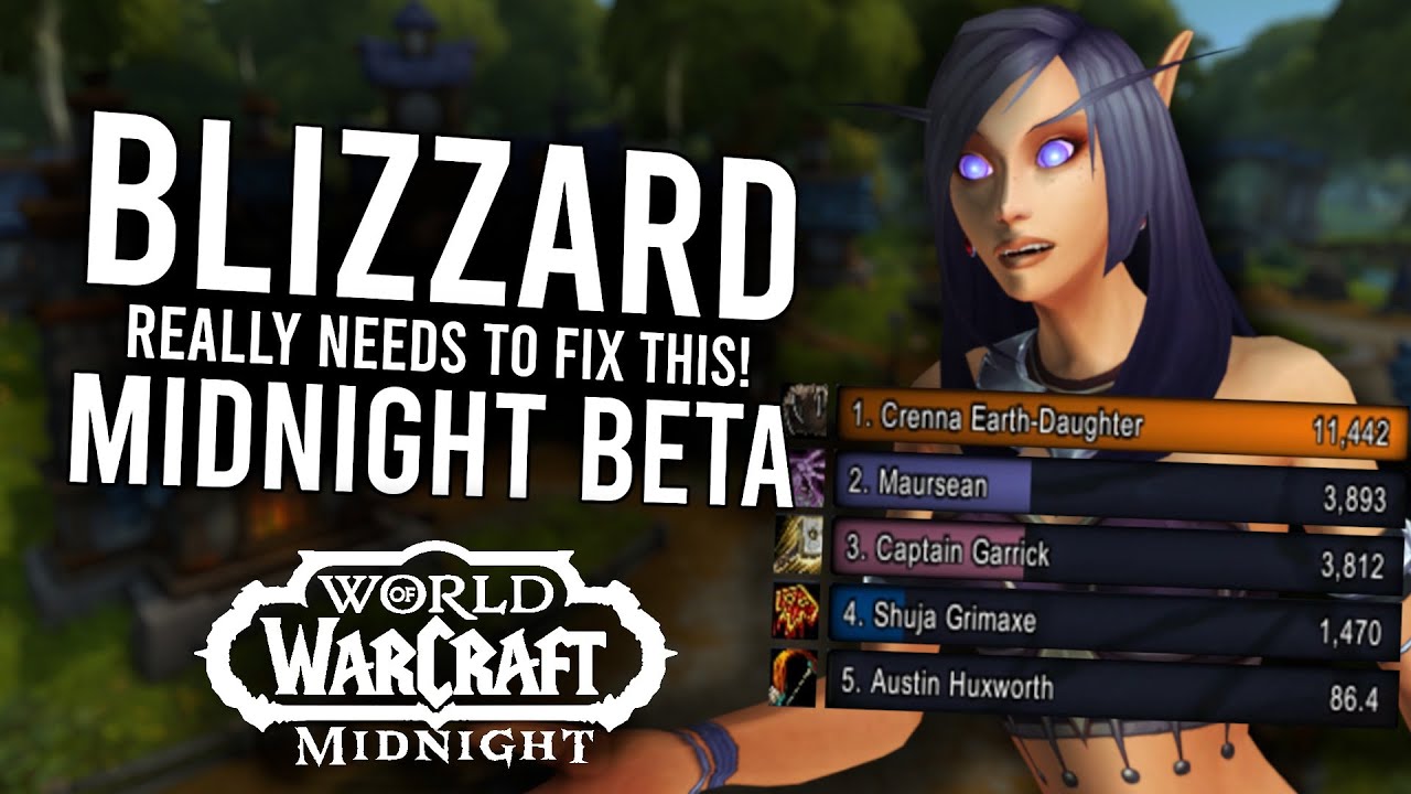 Интерфейс Midnight — просто катастрофа! Таблички с именами и индикаторы урона нужно срочно исправ...