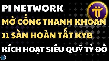 Chấn Động:11 Sàn Quốc Tế Hoàn Tất KYB-Pi Network Kích Hoạt"Siêu Quỹ"100 Triệu USD-PI NETWORK HÔM NAY