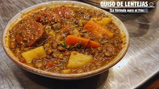 "🥣 Guiso de Lentejas: El Secreto para un Sabor IRRESISTIBLE | Paso a Paso 🌟"